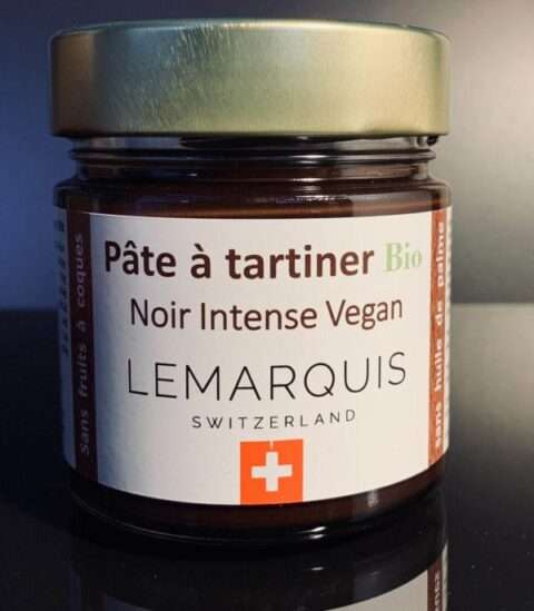 Pâte à tartiner Bio chocolat noir intense Vegan