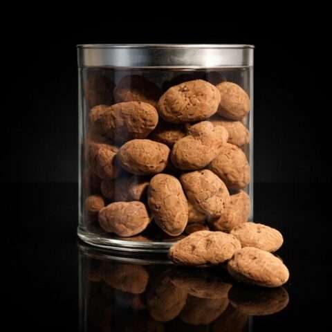 Amandes caramélisées au chocolat