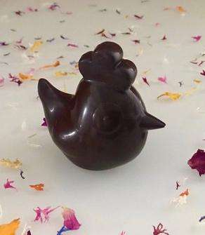 Sujet de Pâques chocolat au lait Bio 40%