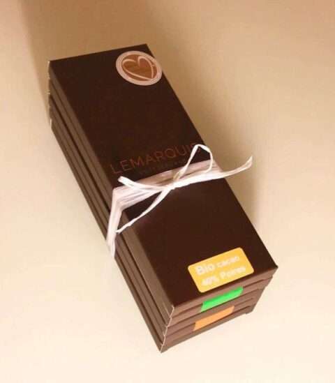 Amandes caramélisées au chocolat