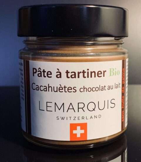 Pâte à tartiner Bio aux cacahuètes