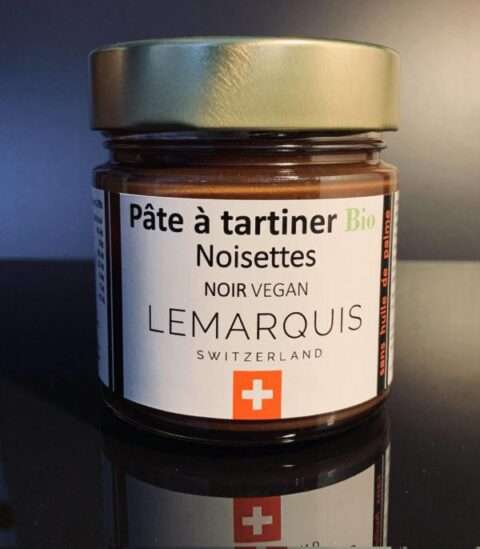 Pâte à tartiner Bio chocolat Noir Vegan Noisettes